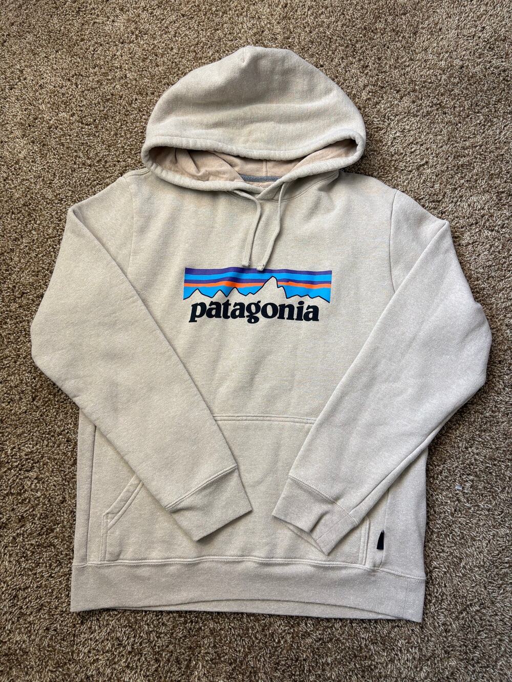 Patagonia P-6 Logo Uprisal Pullover Hoodie Mens Medium Womens Large